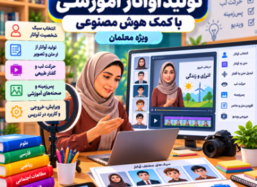 تولید آواتار آموزشی با کمک هوش مصنوعی