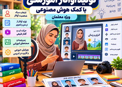 تولید آواتار آموزشی با کمک هوش مصنوعی