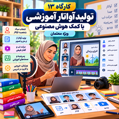 تولید آواتار آموزشی با کمک هوش مصنوعی