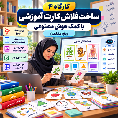ساخت فلاش کارت با هوش مصنوعی