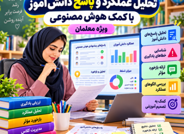 تحلیل عملکرد و پاسخ دانش آموز با کمک هوش مصنوعی