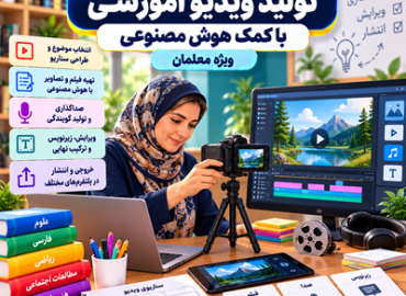 تولید ویدیو آموزشی با کمک هوش مصنوعی